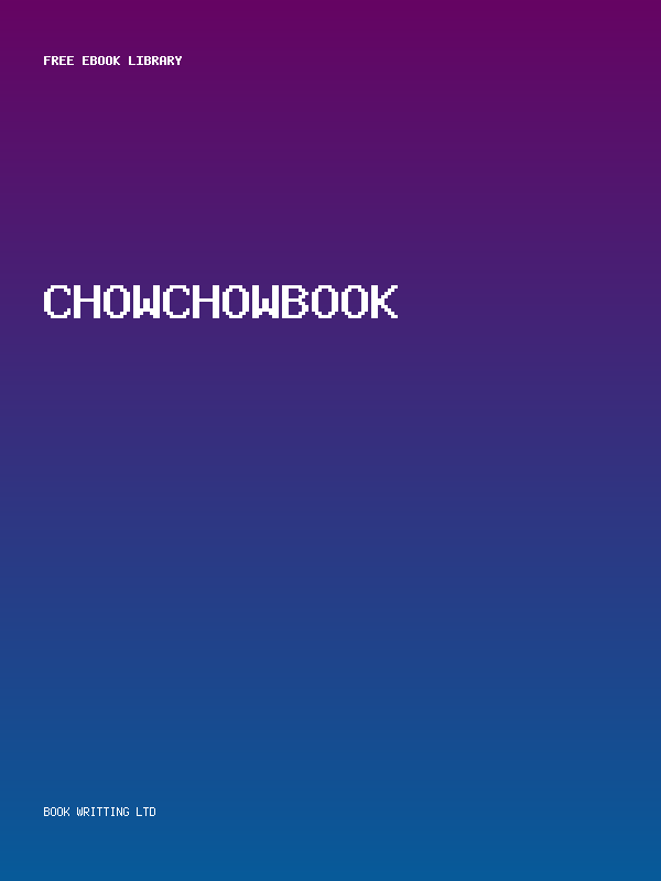 Chowchowbook