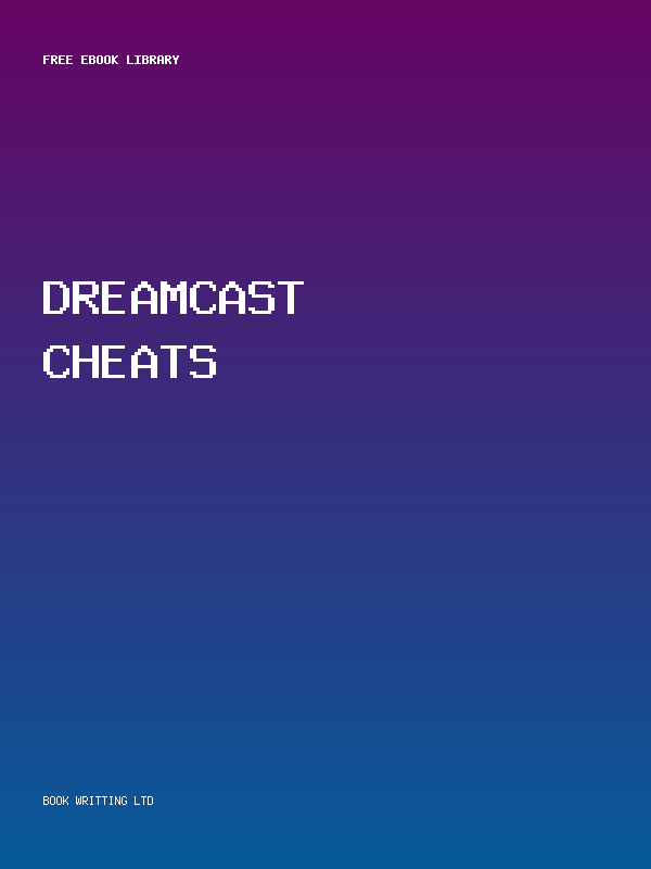 Dreamcast Cheats