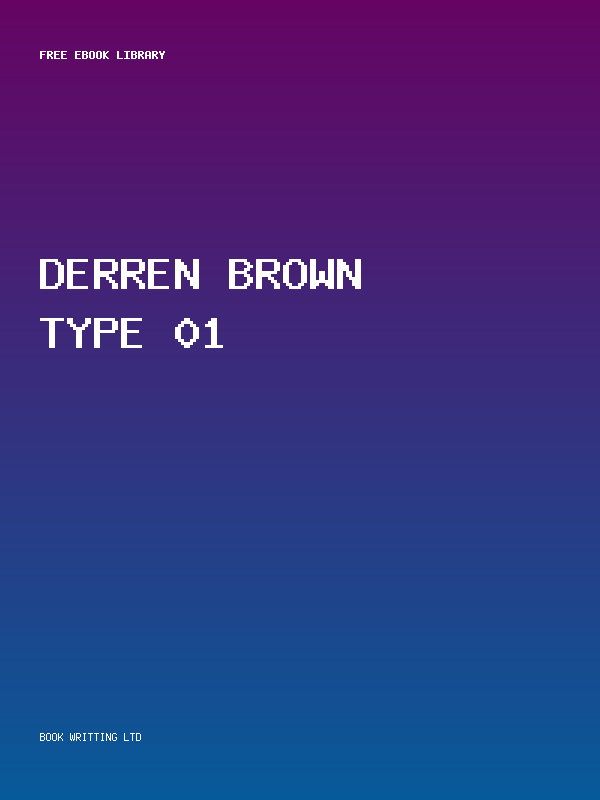 Derren Brown Type 01