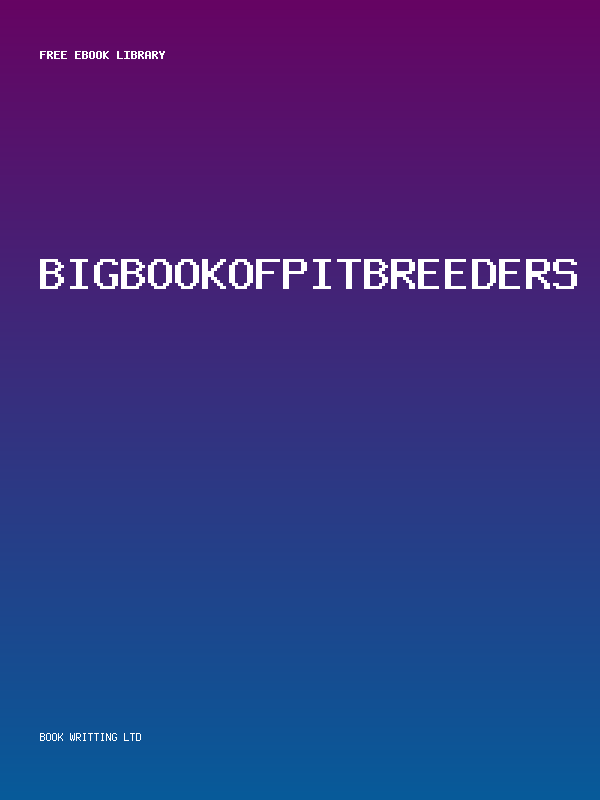 Bigbookofpitbreeders