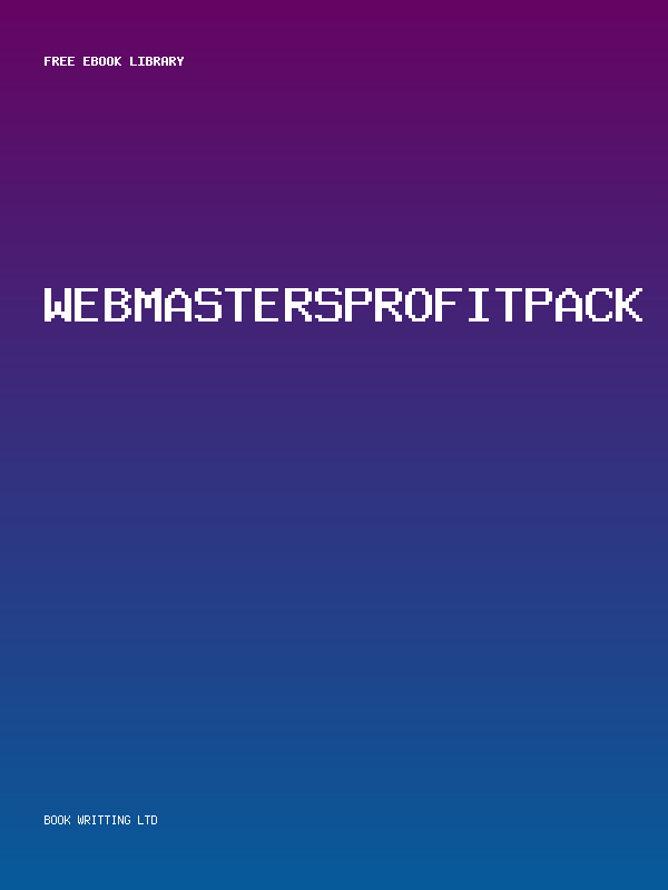Webmastersprofitpack