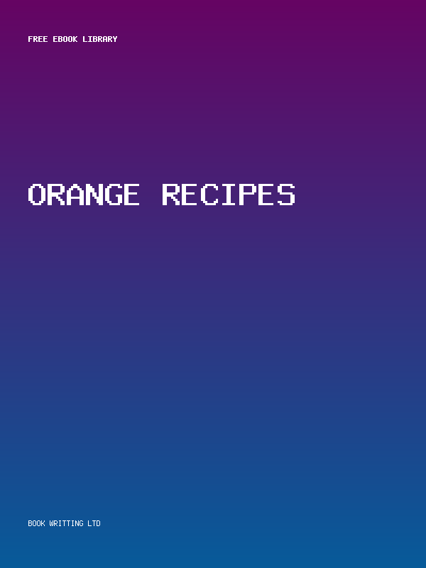 Orange Recipes