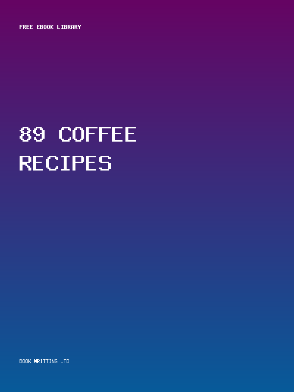 89 Coffee Recipes
