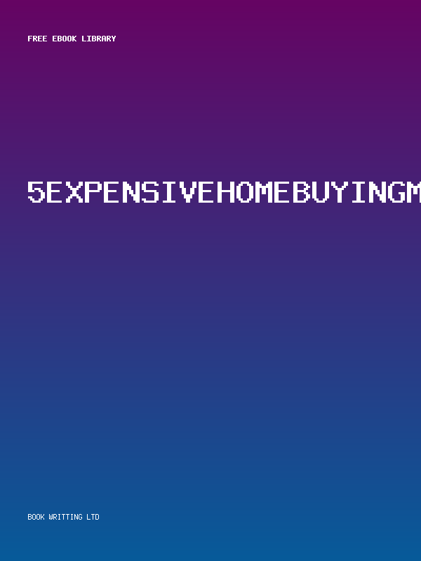 5Expensivehomebuyingmistakes
