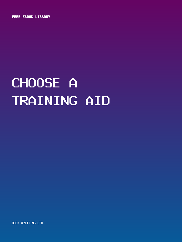 Choose A Training Aid