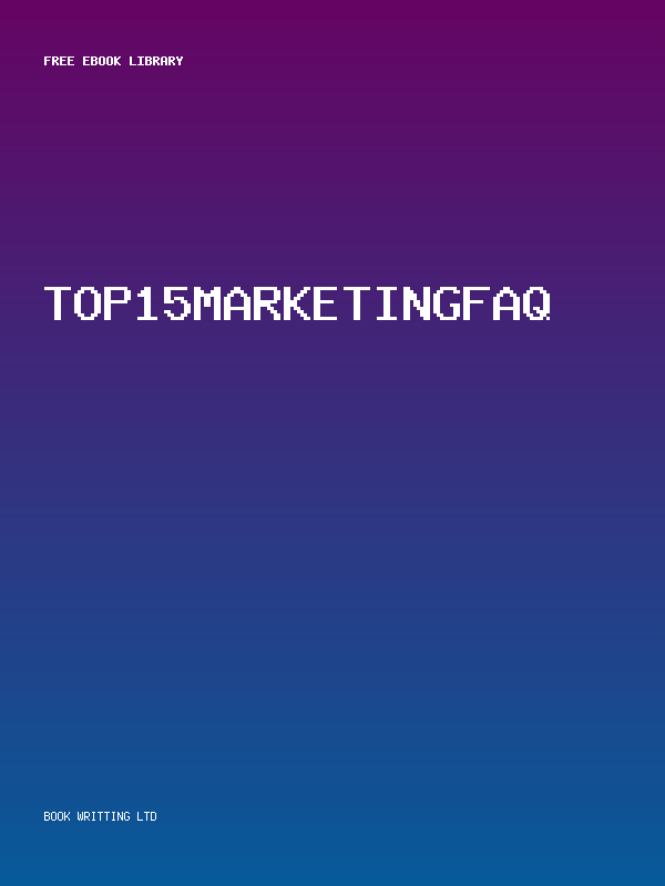 Top15Marketingfaq