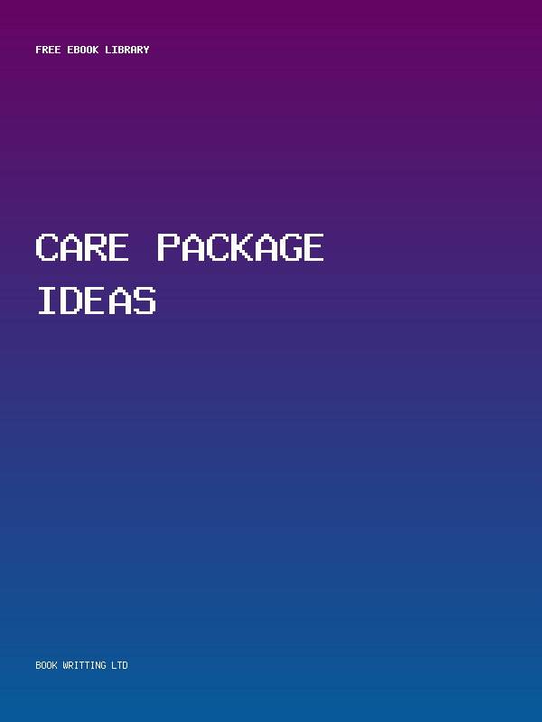 Care Package Ideas