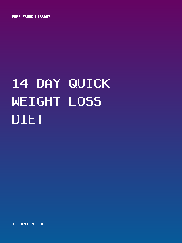 14 Day Quick Weight Loss Diet