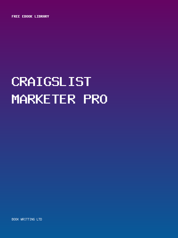 Craigslist Marketer Pro