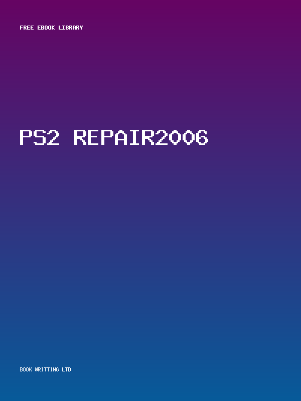 Ps2 Repair2006