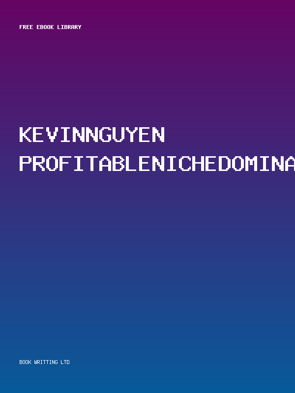 Kevinnguyen Profitablenichedomination