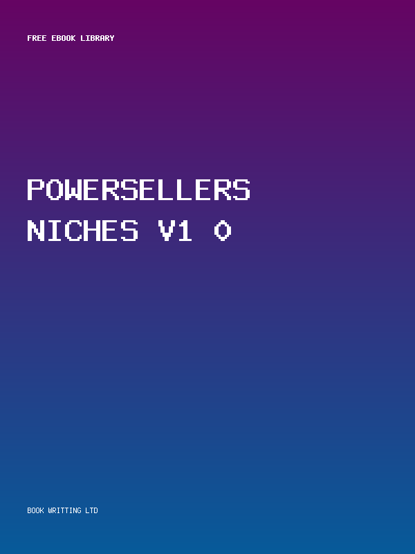 Powersellers Niches V1 0