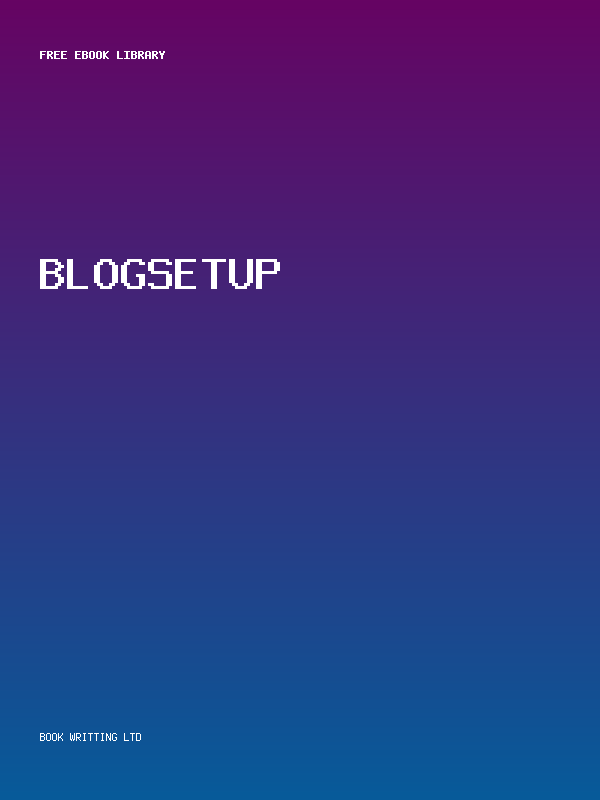 Blogsetup
