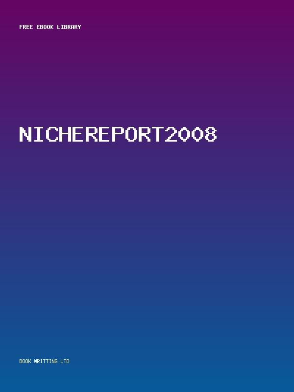 Nichereport2008
