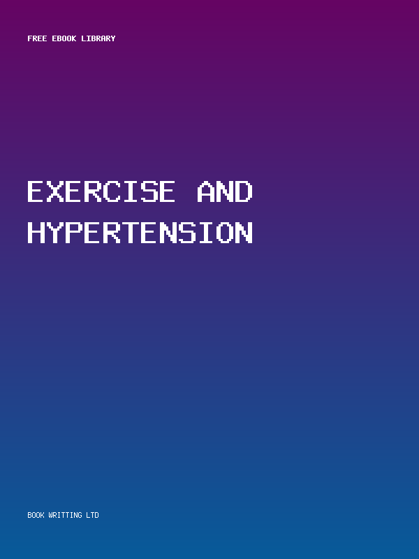 Exercise And Hypertension