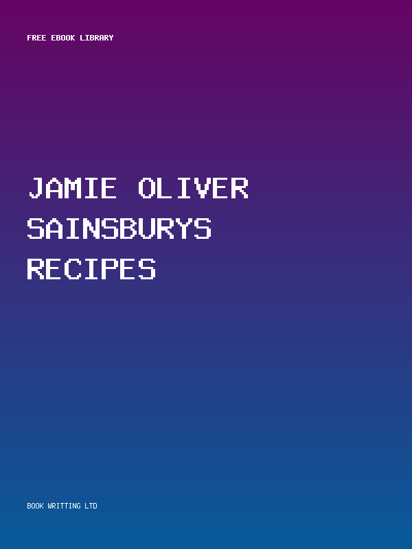 Jamie Oliver Sainsburys Recipes