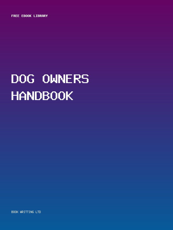 Dog Owners Handbook