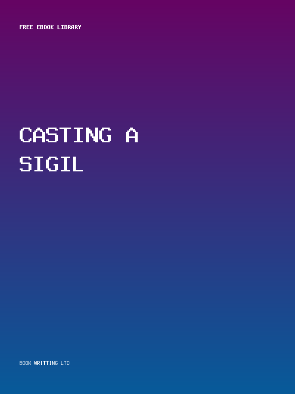 Casting A Sigil