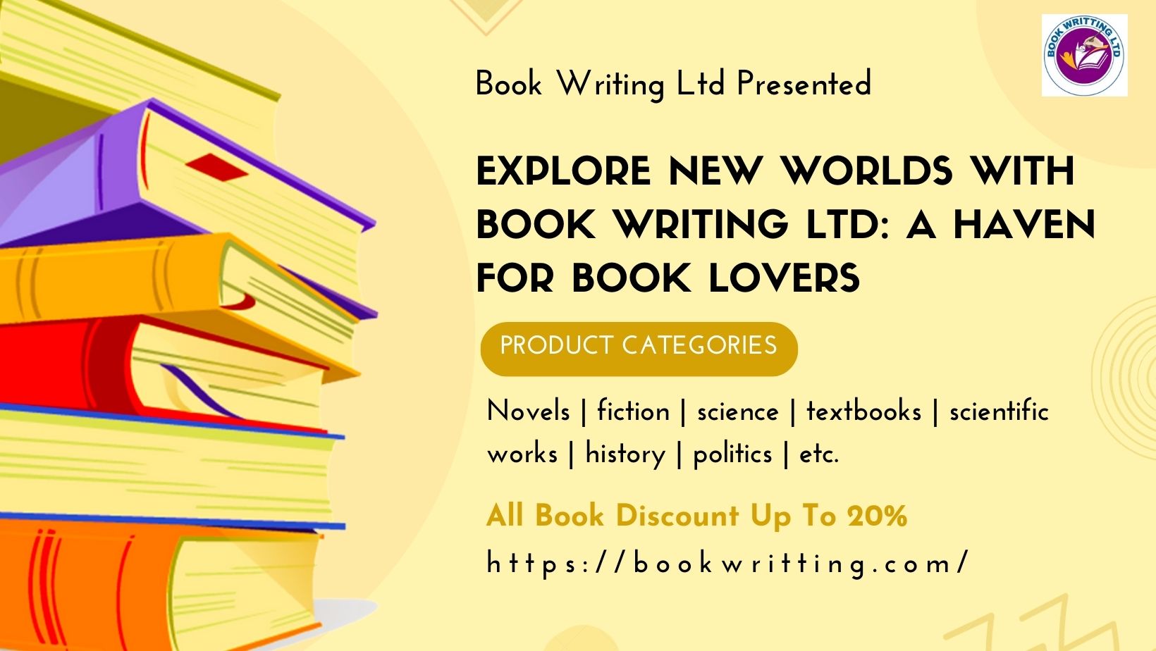 Explore New Worlds with Book Writing Ltd: A Haven for Book Lovers